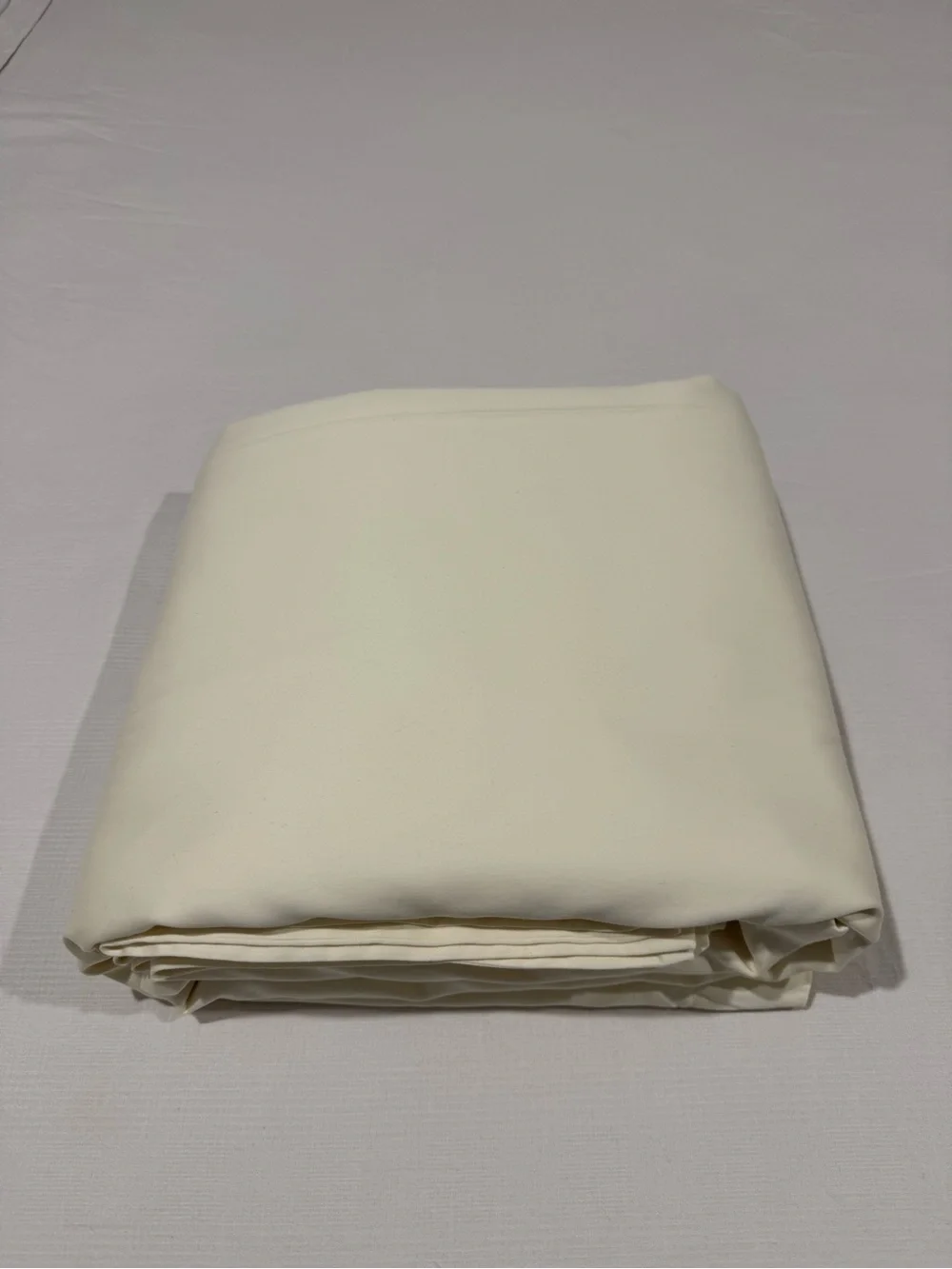 New Quince Signature Giza Cotton Sateen Duvet Cover Set King/CalKing -Ivory $174